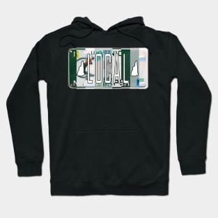 New Hampshire Local License Plates Hoodie